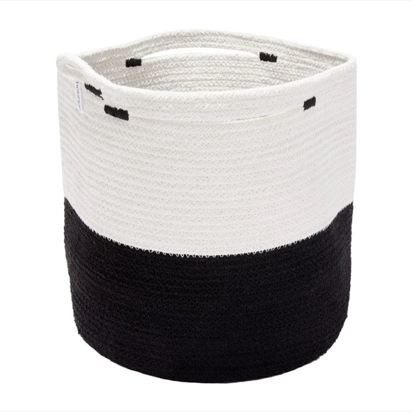 New mia melange cotton foldable basket - Picture 5 of 6